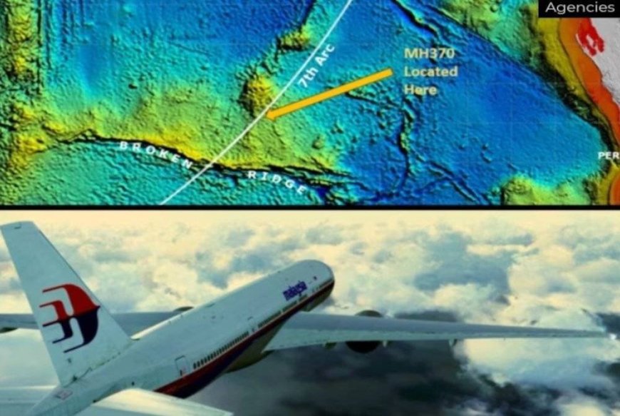 Saintis dakwa temui lokasi MH370 di Lautan Hindi