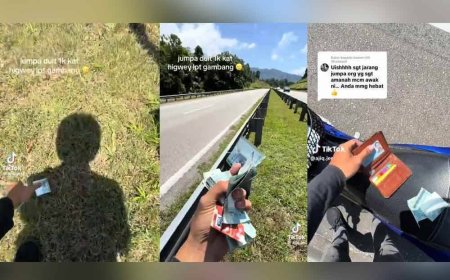 Lelaki kutip wang hampir RM1,000 tercicir di LPT di Gambang