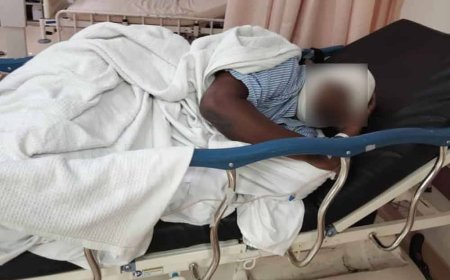 Mangsa serangan harimau kumbang stabil, cedera pada kepala