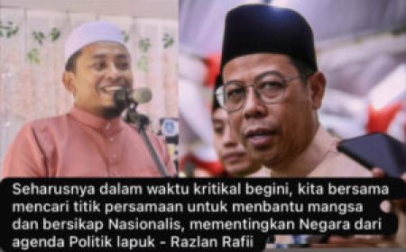 Razlan Gesa Fadhli Berhenti Main Politik Murahan