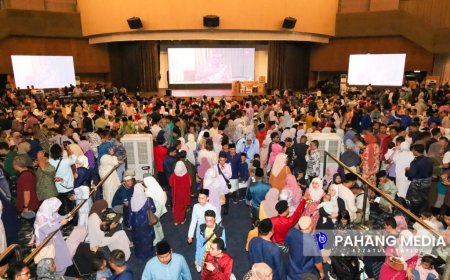 Lebih 10,000 anak Pahang meriahkan Majlis Rumah Terbuka Aidilfitri