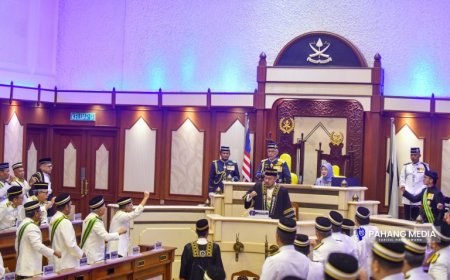 KDPB Sultan Pahang zahir penghargaan usaha kerajaan negeri, upnp banteras pencerobohan haram