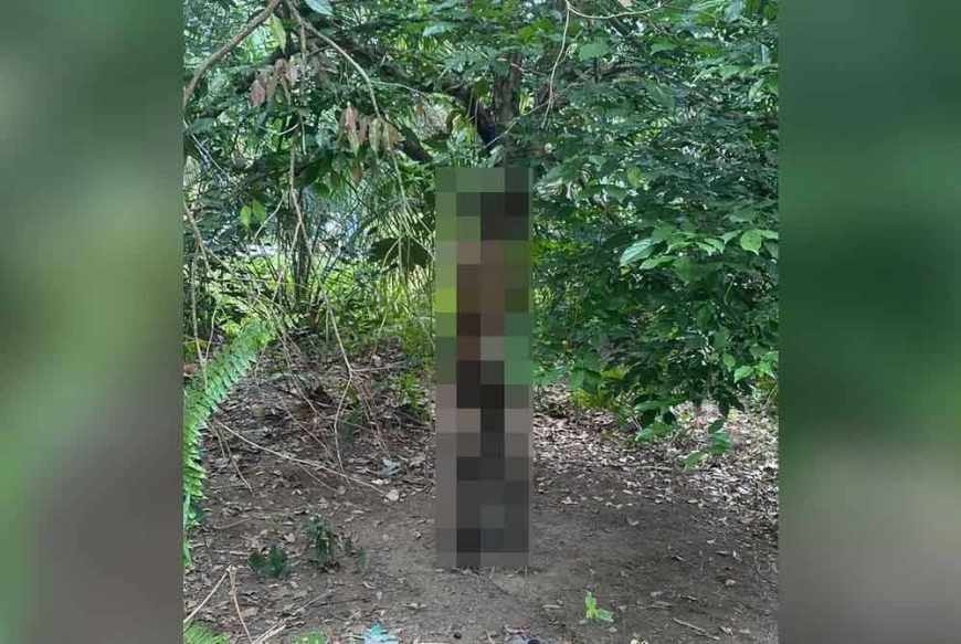 Cari lembu hilang, jumpa mayat reput tergantung di pokok