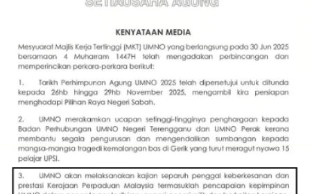 “Umpama Sebuah Syarikat, Rakan Kongsi Perlu Melihat Untung Rugi”