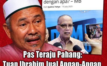 Pas Teraju Pahang: Tuan Ibrahim Jual Angan-Angan, Retorik Kosong
