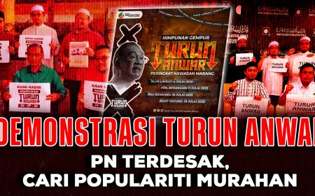 Demonstrasi Turun Anwar, PN Terdesak, Cari Populariti Murahan
