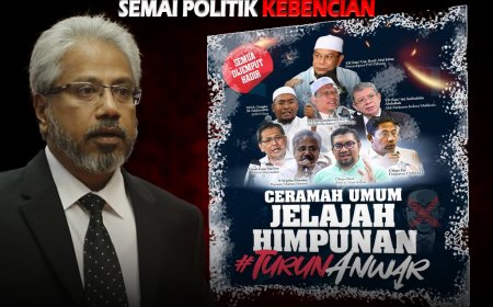 Himpunan Turun Anwar: Slogan Murahan, Semai Politik Kebencian