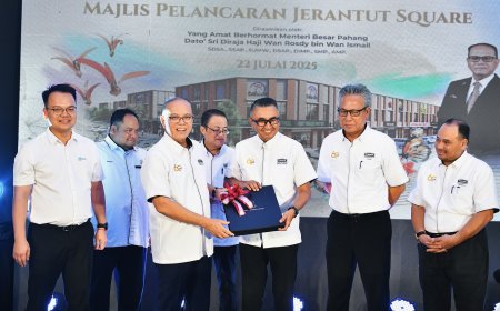 Jerantut Square: Bukti Keprihatinan Kerajaan Negeri, Nafas Baharu untuk Pahang Barat