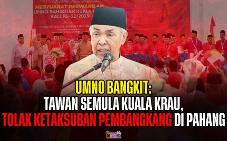 UMNO Bangkit: Tawan Semula Kuala Krau, Tolak Ketaksuban Pembangkang di Pahang