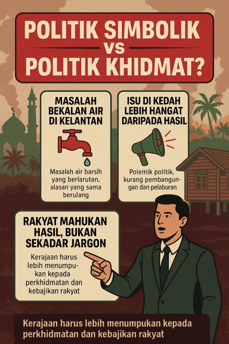 "Kelantan & Kedah: Politik Simbolik atau Politik Khidmat?"