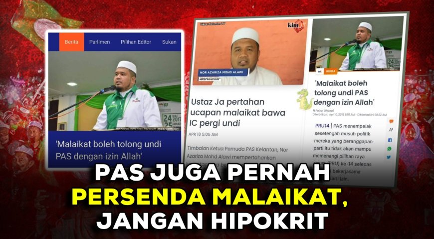 Pas Juga Pernah Persenda Malaikat, Jangan Hipokrit