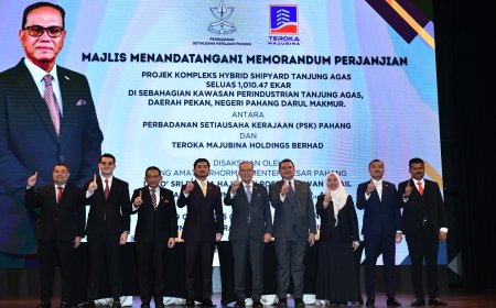 Kompleks Hybrid Shipyard: Bukti Pahang Terus Mara Sebagai Hab Ekonomi Serantau