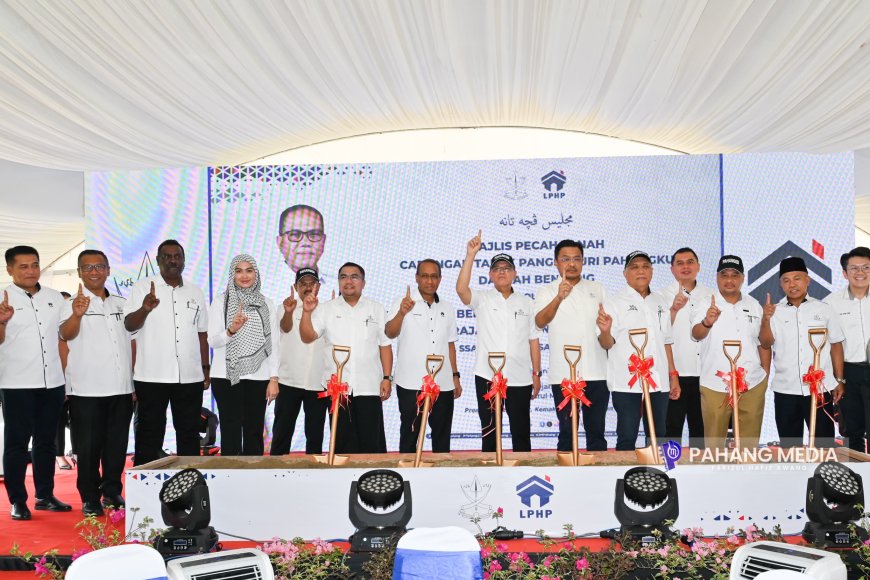 Pahang Terus Maju: Projek Perintis “Pangsapuri Pahangku” Bukti Kerajaan Negeri Tidak Sekadar Berjanji