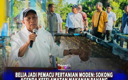 Belia Jadi Pemacu Pertanian Moden: Sokong Agenda Keselamatan Makanan Pahang