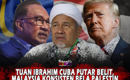 TUAN IBRAHIM CUBA PUTAR BELIT, MALAYSIA KONSISTEN BELA PALESTIN