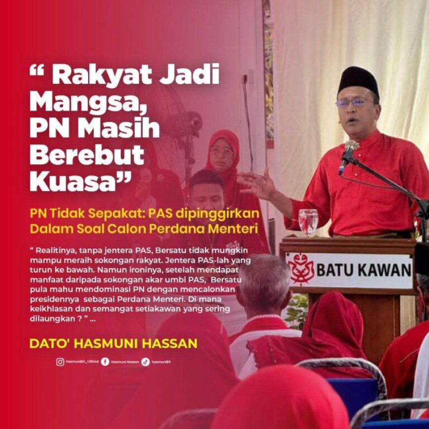 PN Tidak Sepakat, Bagaimana Hendak Bela Rakyat?