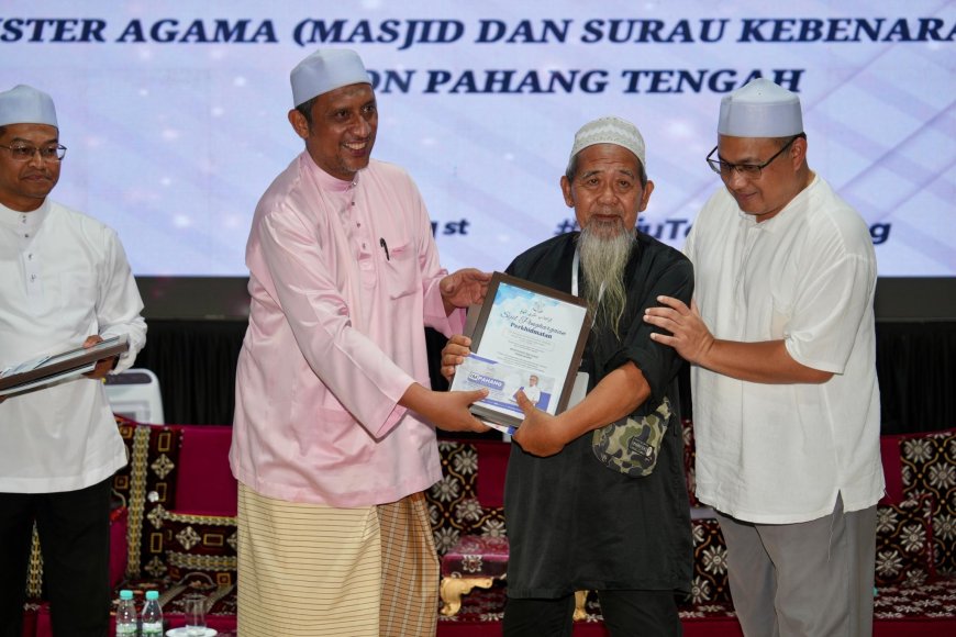IM Pahang Salur RM2.65 Juta Kepada 260 Masjid dan Surau Zon Pahang Tengah