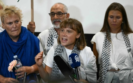 'Ini bukan tentang kami, ini tentang genosid rakyat Gaza' - Greta Thunberg