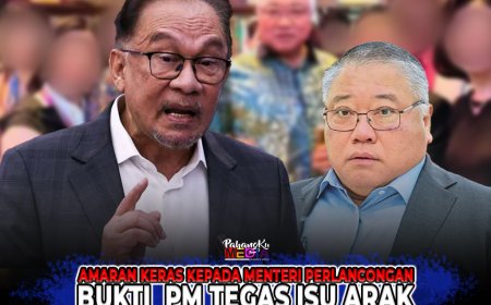 Amaran keras kepada Menteri Pelancongan Bukti PM Tegas Isu Arak