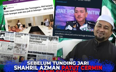 Sebelum Tuding Jari, Shahril Azman Patut Cermin Parti Sendiri
