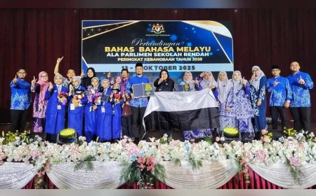SK Felda Purun cipta sejarah, juara bahas kebangsaan 2025