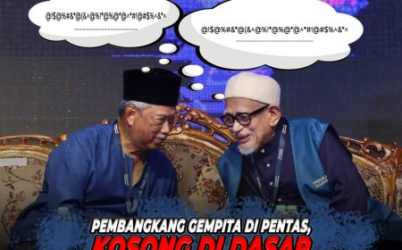 Pembangkang Gempita di Pentas, Kosong di Dasar