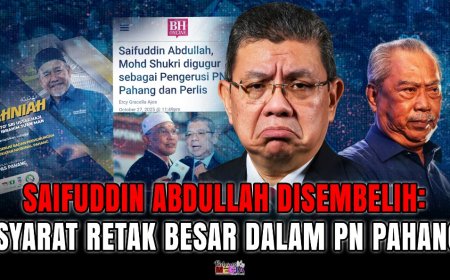Saifuddin Abdullah Disembelih, Isyarat Retak Besar Dalam PN Pahang
