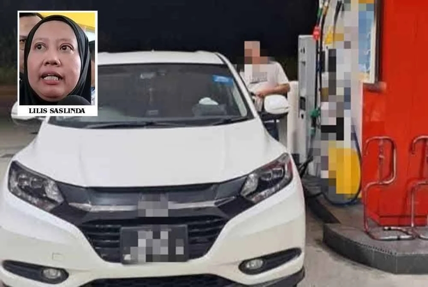 Pemandu Singapura 'kantoi' isi RON95 awal pagi