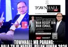 TOWNHALL MB PAHANG: HALA TUJU NEGERI, BELANJAWAN 2026 DAN SUARA RAKYAT