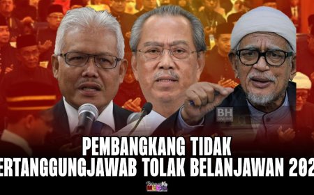 Pembangkang Tidak Bertanggungjawab Tolak Belanjawan 2026