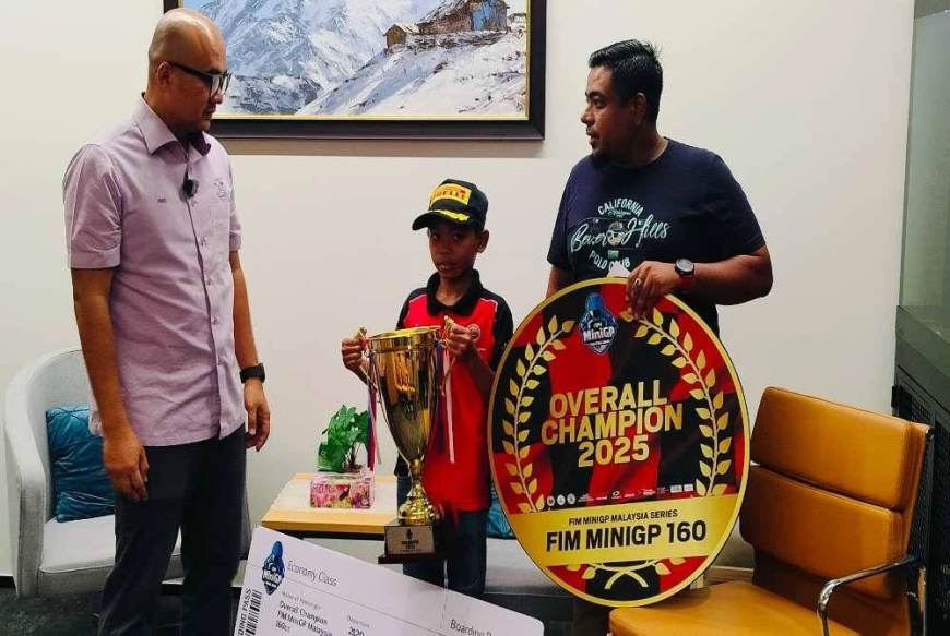 Pelumba cilik dari Pahang teruja berlumba di pentas dunia