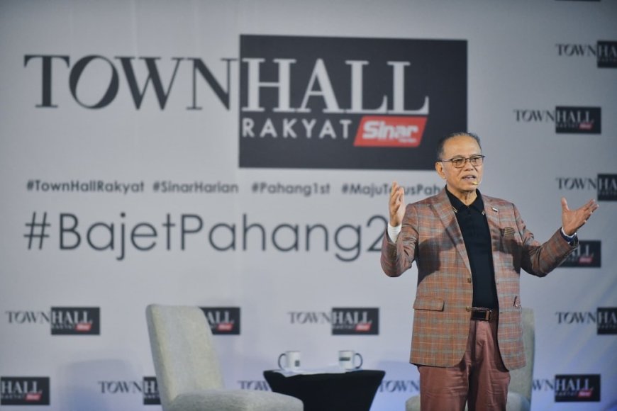 Town Hall Rakyat Bersama Tok Wan Bukti Kerajaan Negeri Pahang Mesra dan Terbuka