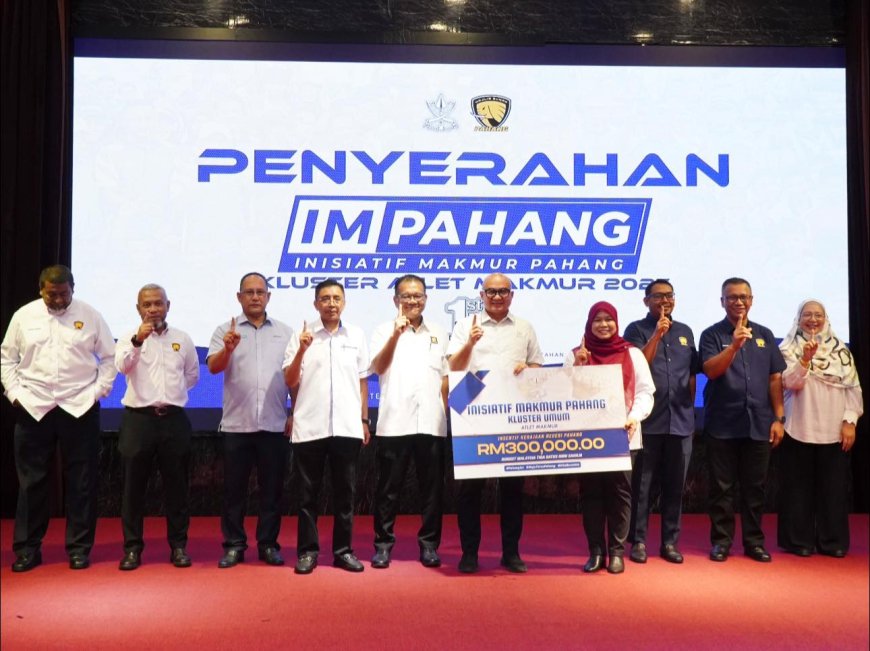 844 Atlet Pahang Terima Insentif Makmur Pahang 2025 Sebagai Penghargaan Jasa & Kejayaan