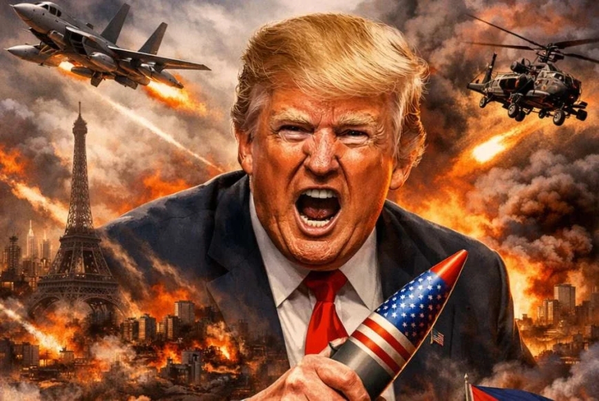 Imej 'gila perang' Trump