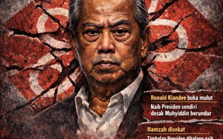BERSATU KIAN RETAK, GESAAN MUHYIDDIN BERUNDUR MAKIN MEMUNCAK