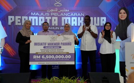 Permata Makmur 2026: Setiap Bayi Pahang Terima Sumbangan RM300