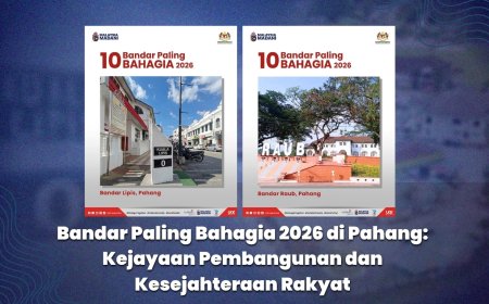 Bandar Paling Bahagia 2026 di Pahang: Kejayaan Pembangunan dan Kesejahteraan Rakyat