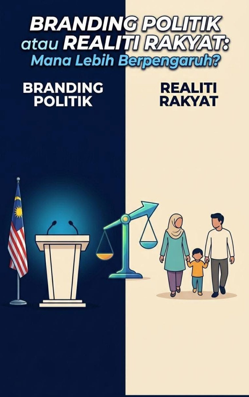 Branding Politik atau Realiti Rakyat: Mana Lebih Berpengaruh