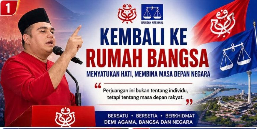 Kembali Ke Rumah Bangsa: Mohd Rafi Seru Satukan Hati Demi Masa Depan