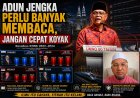 Adun Jengka Perlu Banyak Membaca, Jangan Cepat Koyak