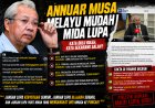 Annuar Musa Melayu Mudah Lupa