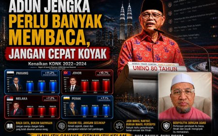 Adun Jengka Perlu Banyak Membaca, Jangan Cepat Koyak