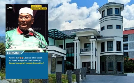 Tanah Anugerah… Rakyat Tuntut Penjelasan Isu Mahligai Sanusi