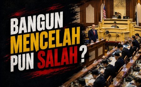 Bangun Mencelah Pun Salah?