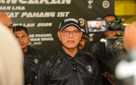 Kerajaan Negeri Pahang Komited Sokong Pembangunan Belia Dan Sukan