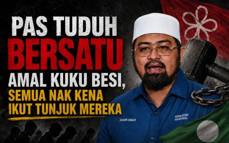 PAS Tuduh BERSATU Amal Kuku Besi, Semua Nak Kena Ikut Telunjuk Mereka"