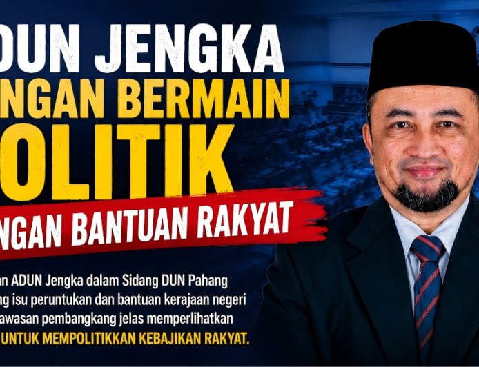 Adun Jengka Jangan Bermain Politik Dengan Bantuan Rakyat