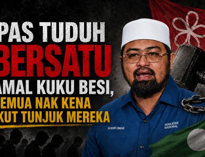 PAS Tuduh BERSATU Amal Kuku Besi, Semua Nak Kena Ikut Telunjuk Mereka"