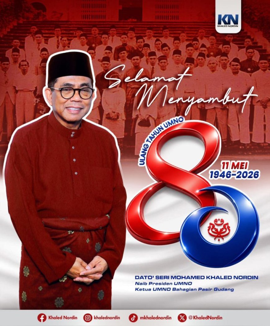 80 Tahun Bukan Sekadar Angka, Ia Perjalanan Sebuah Perjuangan Membina Kekuatan Bangsa