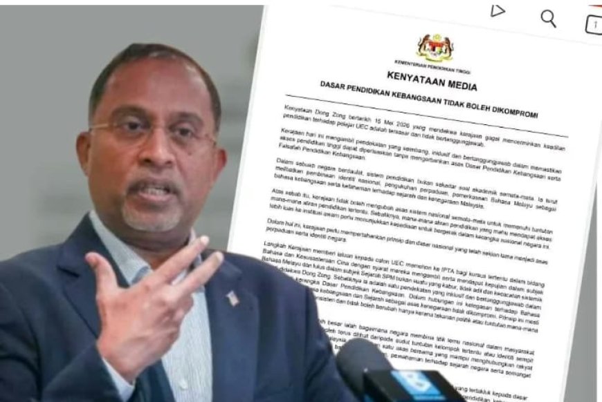 Kenyataan Dong Zong Tersasar, Tidak Bertanggungjawab